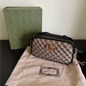 Gucci GG Supreme Canvas Crossbody Bag